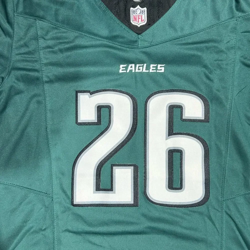 Nike Philadelphia Eagles Saquon‎ Barkley #26 Dri-Fit Football Jersey Size L